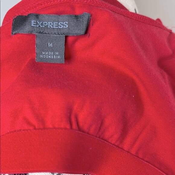 Express Red Women's Camisole Tank Top size Medium - Picture 6 of 7